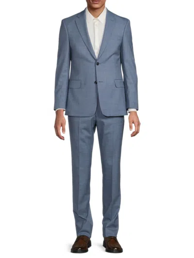 Saks Fifth Avenue Men's Wool Blend Suit In Light Blue