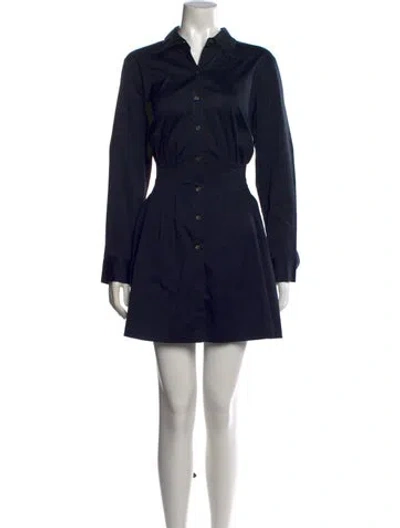 Pre-owned Saks Fifth Avenue Mini Dress In Black