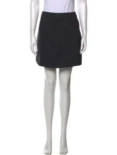 Pre-owned Saks Fifth Avenue Mini Shorts In Black