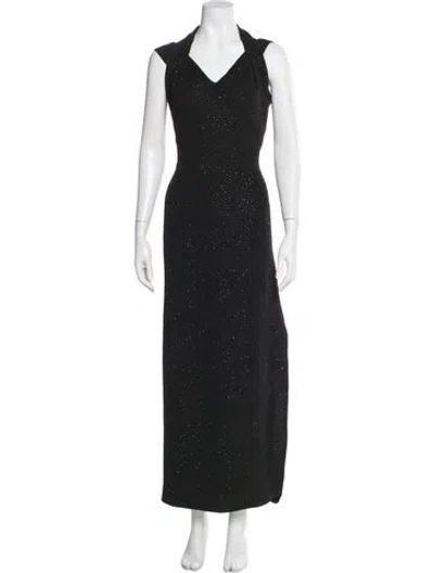 Pre-owned Saks Fifth Avenue Morton Myles X  Long Dress In Multi