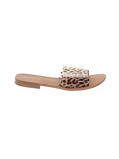 Pre-owned Saks Fifth Avenue Sandals In Brown