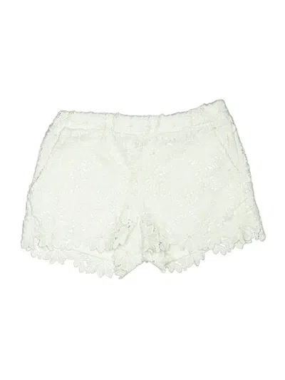 Pre-owned Saks Fifth Avenue Shorts In Ivory
