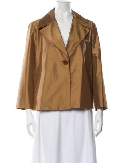 Pre-owned Saks Fifth Avenue Silk Blazer