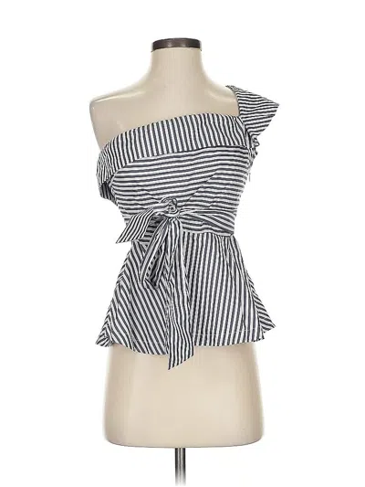 Pre-owned Saks Fifth Avenue Sleeveless Blouse In Black