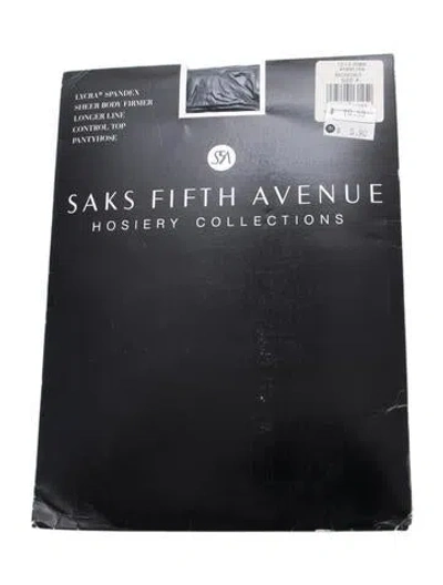 Pre-owned Saks Fifth Avenue Stockings W/tags W/tags In Blue
