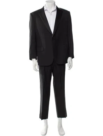 Pre-owned Saks Fifth Avenue Two-piece Blazer In Black