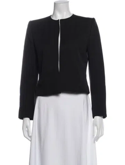 Pre-owned Saks Fifth Avenue Vintage For Joseph Picone Jacket In Black