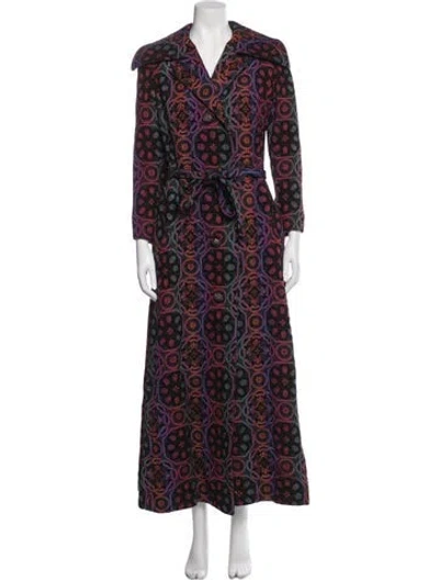 Pre-owned Saks Fifth Avenue Vintage Late 1960's - Early 1970's Coat In Purple