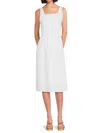 Saks Fifth Avenue Women's 100% Linen Midi-dress