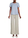 Saks Fifth Avenue Women's 100% Linen Relaxed Fit Pants