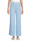 Saks Fifth Avenue Women's Pleated 100% Linen Classic Fit Trousers