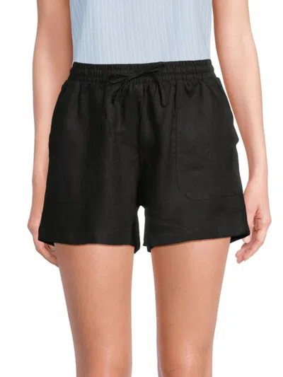 Saks Fifth Avenue Women's 100% Linen Relaxed-fit Shorts