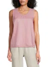 Saks Fifth Avenue Women's 100% Linen Tank