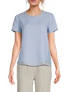 Saks Fifth Avenue Women's 100% Linen T-shirt