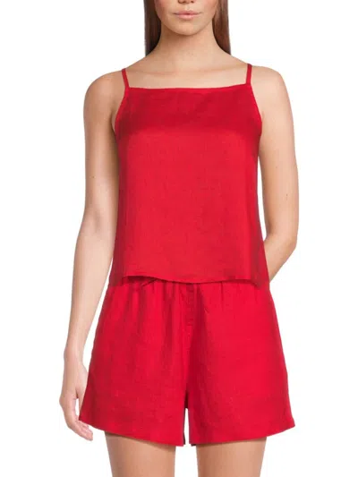 Saks Fifth Avenue Women's 100% Linen Tank