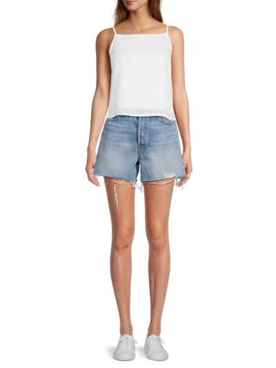 Saks Fifth Avenue Women's 100% Linen Tank