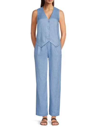 Saks Fifth Avenue Women's 100% Linen Vest