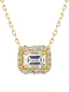 Saks Fifth Avenue Women's 14k Gold & 1 Tcw Lab Grown Diamond Pendant Necklace/16" In Yellow Gold