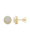 Saks Fifth Avenue Women's 14k Gold & 1.085 Tcw Lab Grown Diamond Stud Earrings In Yellow Gold