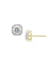 Saks Fifth Avenue Women's 14k Gold & 1.5 Tcw Lab Grown Diamond Stud Earrings In Yellow Gold