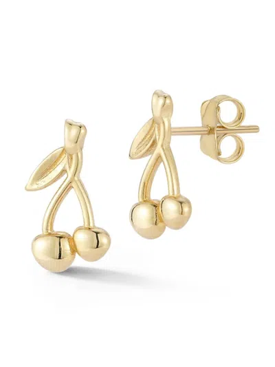 Saks Fifth Avenue Women's 14k Gold Cherry Stud Earrings