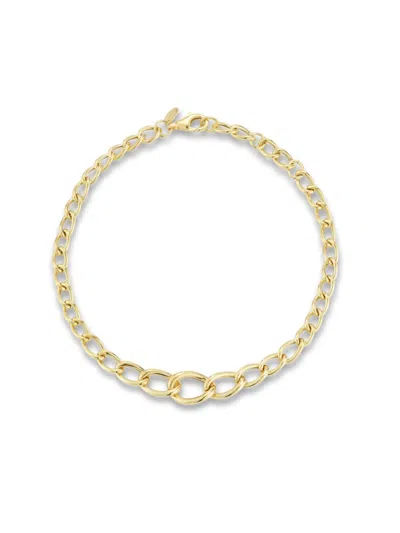 Saks Fifth Avenue Women's 14k Gold Graduated Curb Link Bracelet/7.5"