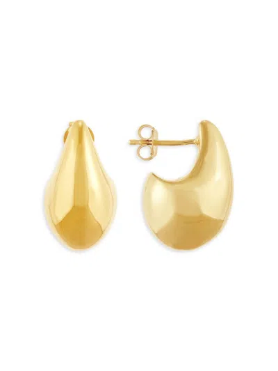 Saks Fifth Avenue Women's 14k Goldplated Sterling Silver Stud Earrings