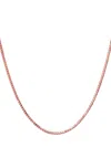 Saks Fifth Avenue Women's 14k Rose Gold Box Chain Necklace/18" In Rose Gold
