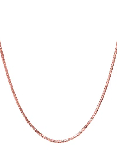 Saks Fifth Avenue Women's 14k Rose Gold Box Chain Necklace/18"