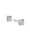 Saks Fifth Avenue Women's 14k White Gold & 0.29 Tcw Lab Grown Diamond Stud Earrings In White Gold