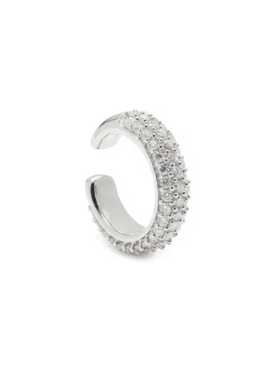 Saks Fifth Avenue Women's 14k White Gold & 0.45 Tcw Lab-grown Diamond Ear Cuffs