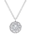 SAKS FIFTH AVENUE WOMEN'S 14K WHITE GOLD & 0.5 TCW DIAMOND PENDANT NECKLACE/18"