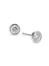 Saks Fifth Avenue Women's 14k White Gold & 0.5 Tcw Diamond Stud Earrings In White Gold