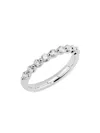 Saks Fifth Avenue Women's 14k White Gold & 0.5 Tcw Lab-grown Diamond Ring In White Gold