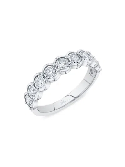 Saks Fifth Avenue Women's 14k White Gold & 0.52 Tcw Diamond Ring