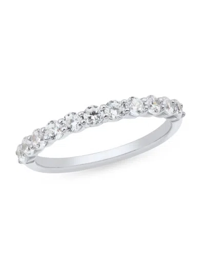 Saks Fifth Avenue Women's 14k White Gold & 0.55 Tcw Diamond Ring