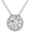 Saks Fifth Avenue Women's 14k White Gold & 0.75 Tcw Lab Grown Diamond Pendant In White Gold