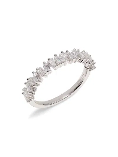 Saks Fifth Avenue Women's 14k White Gold & 0.8 Tcw Lab Grown Diamond Ring