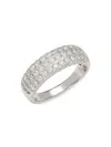 Saks Fifth Avenue Women's 14k White Gold & 1 Tcw Diamond Ring In White Gold