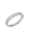 Saks Fifth Avenue Women's 14k White Gold & 1 Tcw Diamond Ring In White Gold