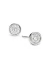 Saks Fifth Avenue Women's 14k White Gold & 1 Tcw Diamond Stud Earrings In White Gold