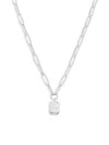 Saks Fifth Avenue Women's 14k White Gold & 1 Tcw Lab-grown Diamond Pendant Necklace In White Gold