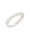 Saks Fifth Avenue Women's 14k White Gold & 1 Tcw Lab-grown Diamond Ring In White Gold