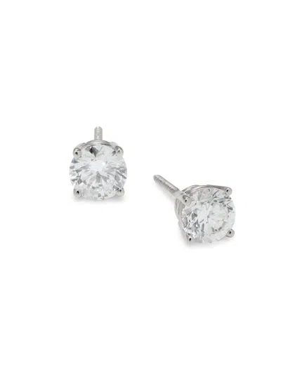 Saks Fifth Avenue Women's 14k White Gold & 1 Tcw Lab Grown Diamond Stud Earrings