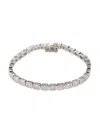 Saks Fifth Avenue Women's 14k White Gold & 10 Tcw Lab Grown Diamond Bracelet In White Gold