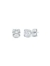 Saks Fifth Avenue Women's 14k White Gold & 1.0 Tcw Lab Grown Diamond Stud Earrings In White Gold