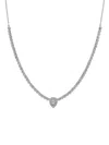 Saks Fifth Avenue Women's 14k White Gold & 1.28 Tcw Diamond Necklace In White Gold