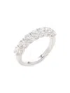 Saks Fifth Avenue Women's 14k White Gold & 1.45 Tcw Lab-grown Diamond Ring In White Gold