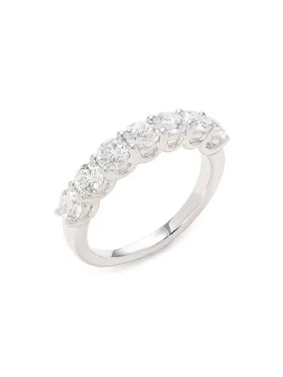 Saks Fifth Avenue Women's 14k White Gold & 1.45 Tcw Lab-grown Diamond Ring