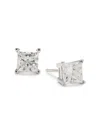 Saks Fifth Avenue Women's 14k White Gold & 1.5 Tcw Lab Grown Diamond Stud Earrings In White Gold